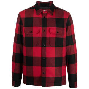 Woolrich  Plaid Check-Print Shirt Jacket