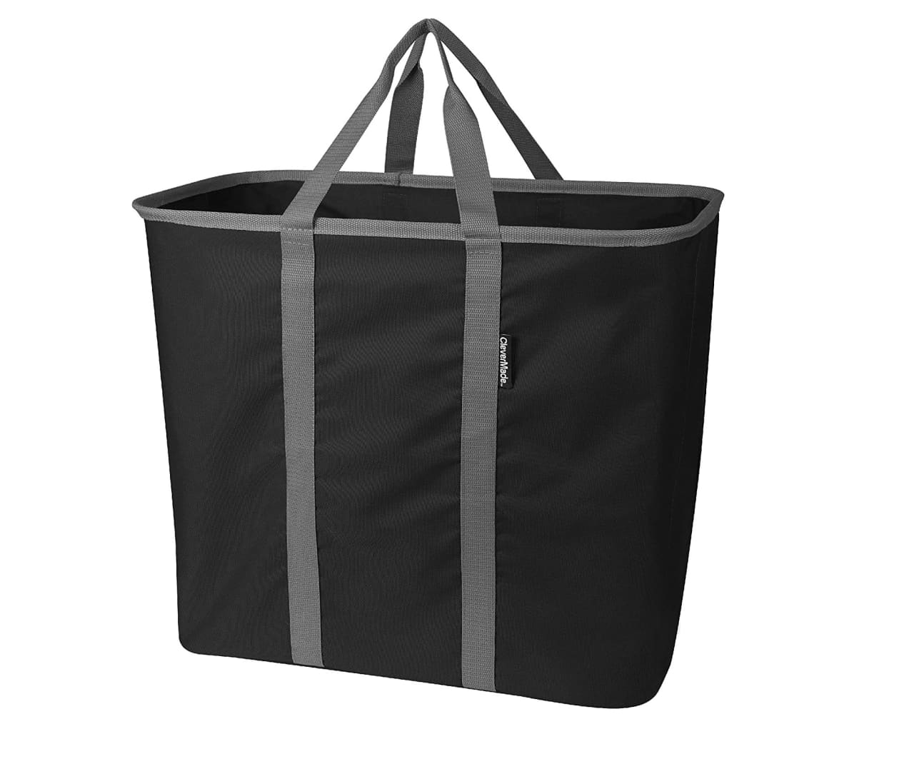 Large Collapsible Laundry Hamper Bag with Handles, 15 x 15 x 26 Inches  Foldable Clothes Basket for Washing Storage