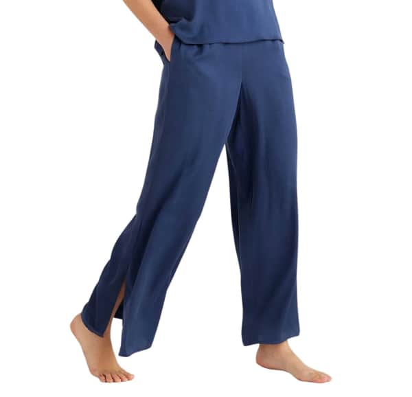 Pure Silk Capri Pants, 100% Silk Pajama Bottoms