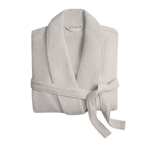 Buy Waffle Linen Bathrobe SNUGGLE. Women Waffle Robe. Online in India 