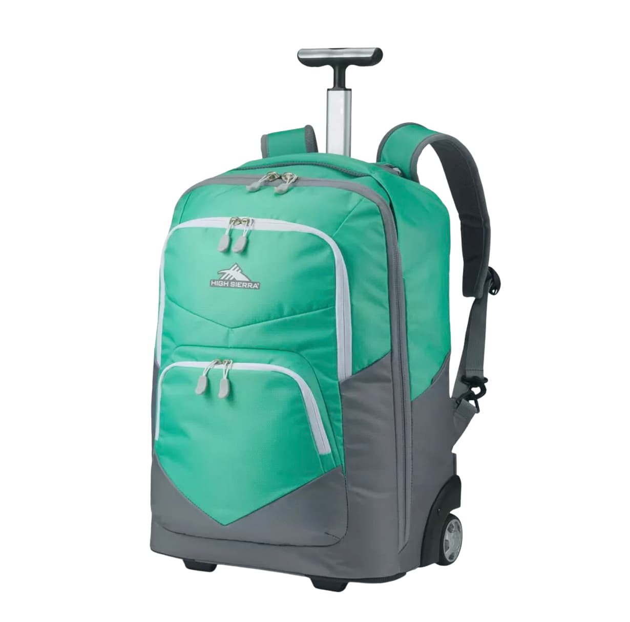 Ultra light wheeled outlet backpack