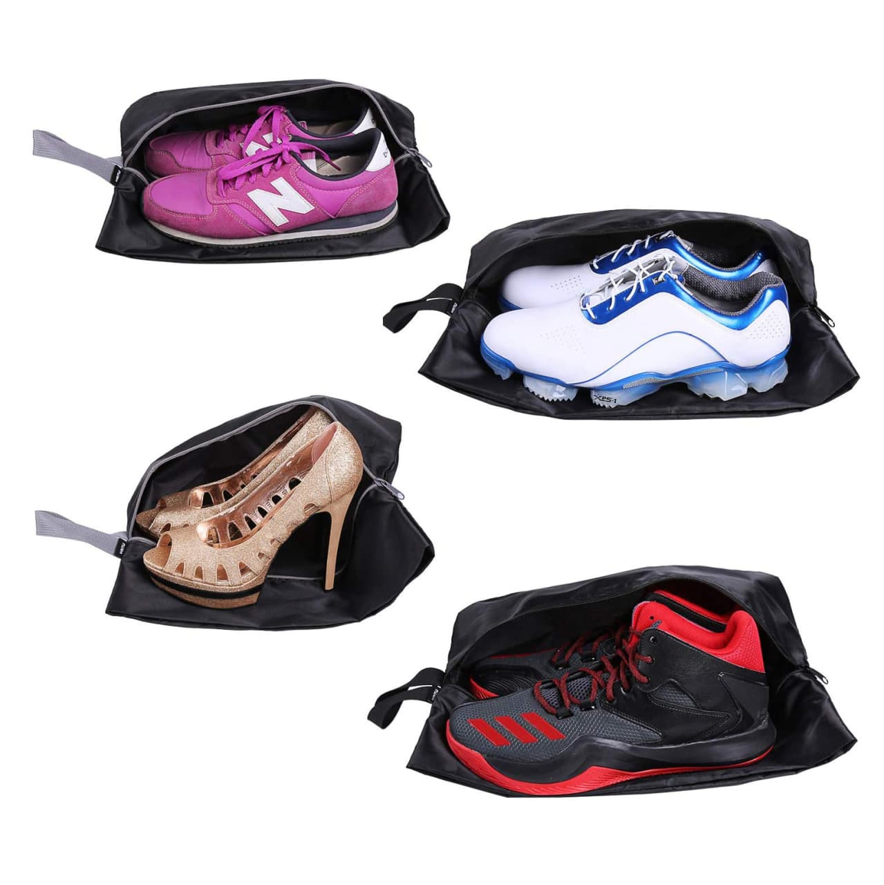 Travel Shoe Bags (Set of 4)