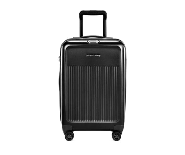 Essential Lite Check-In L Lightweight Suitcase, Black