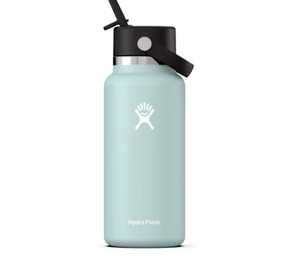 Hydro Flask 32 oz. Wide Mouth Bottle with Flex Straw Cap, Grapefruit