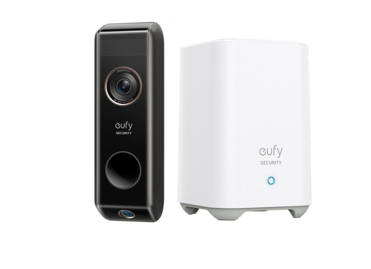 eufy Security Video Doorbell 1080p Wireless Wi-Fi Compatible Smart Video  Doorbell in Black