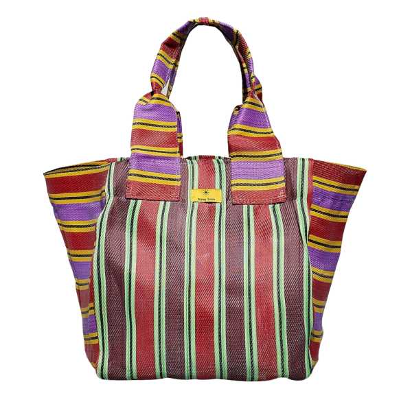 Clare V. Sandy Woven Market Tote