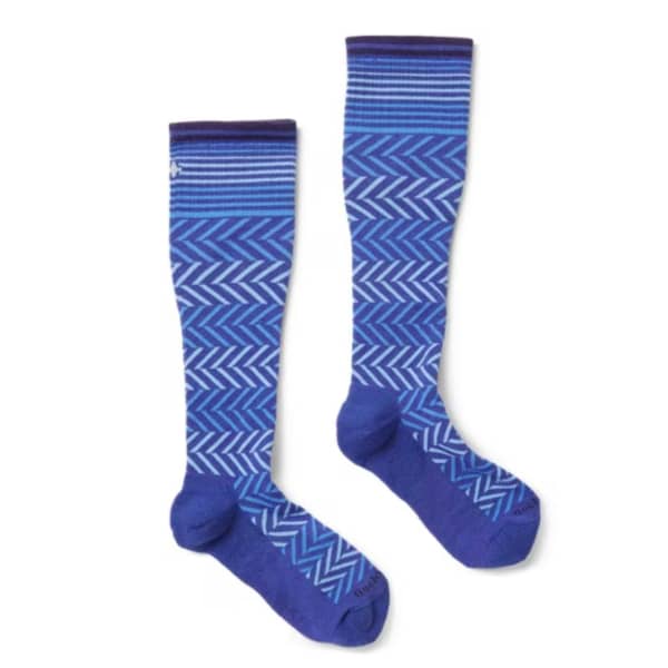 Chevron Compression Socks, Women's