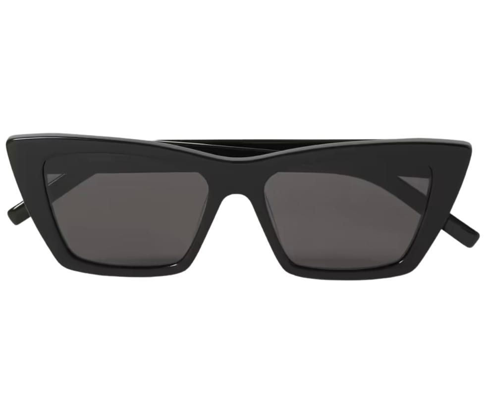 New Wave Square-Frame Tortoiseshell Acetate Sunglasses