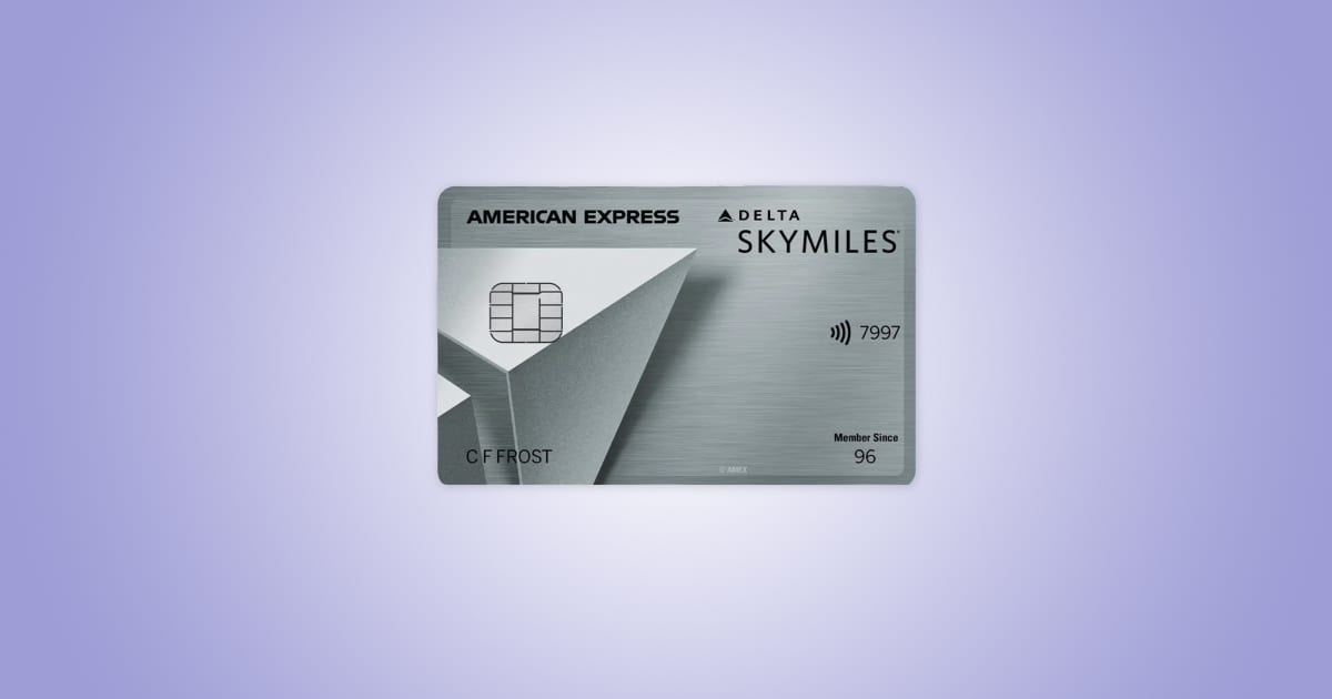 Delta SkyMiles Platinum American Express Card Review Buy Side from WSJ
