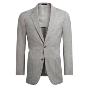Suit Supply Light Grey Havana Blazer