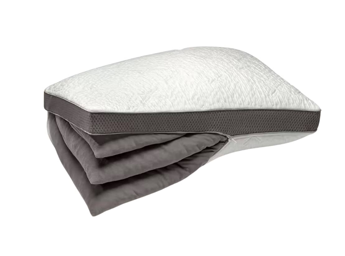 Sleep number comfortfit sales curved pillow review