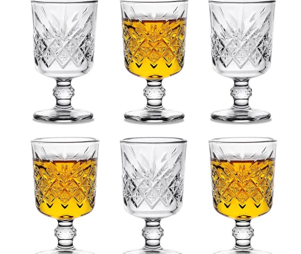 Libbey Craft Spirits Assorted Drinkware Glasses, Set of 6