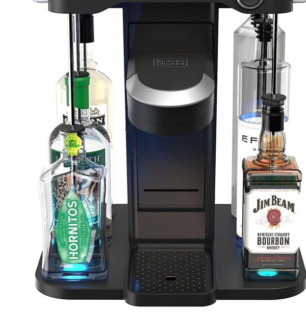 Bartesian Professional Cocktail Machine, 5 Premium Glass Bottles, 55306