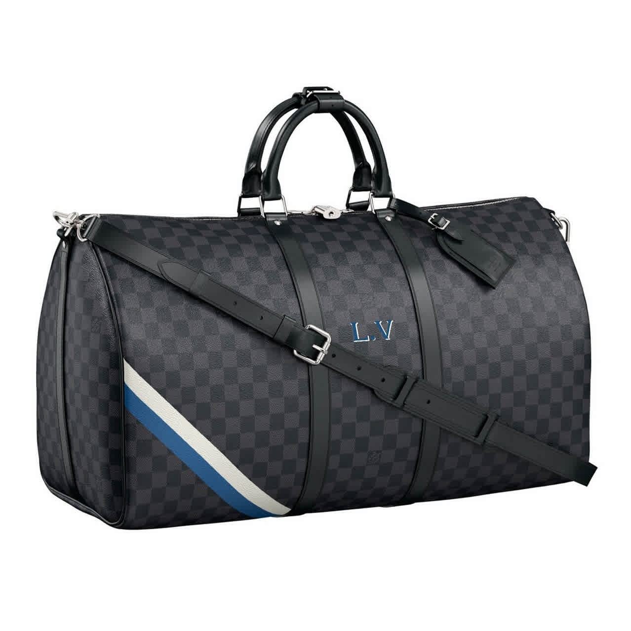 LV Louis Vuitton pre-owned Keepall 55 Bandouliere bag  Waterproof Weekender - Weekender