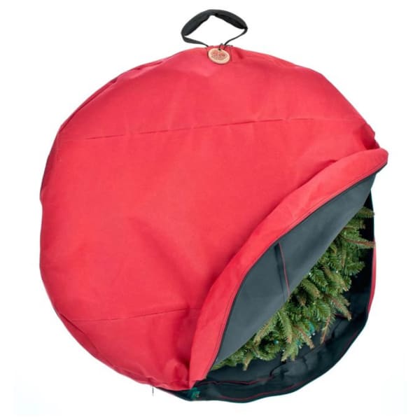 Hanging Christmas Wreath Storage Container 