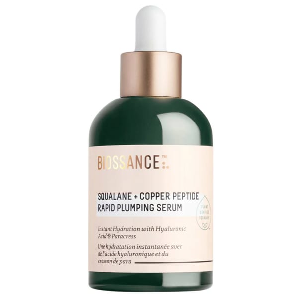 Squalane + Hyaluronic Acid Copper Peptide Plumping Serum