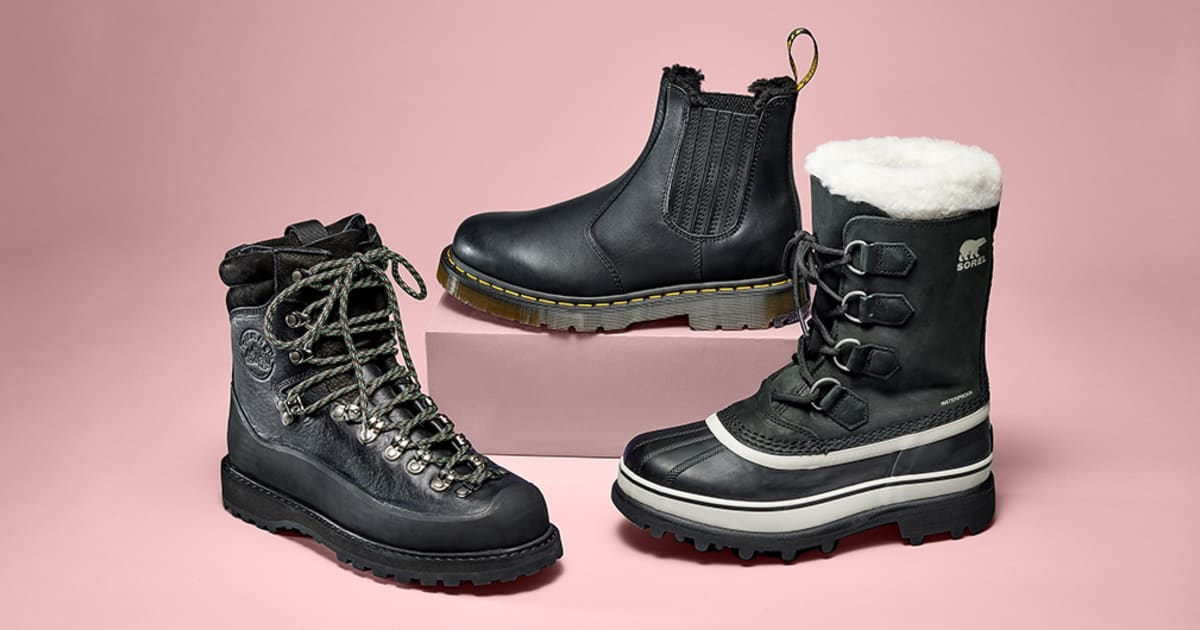 Sweden, Black | 12'' Women's Winter Boots | Removable felt