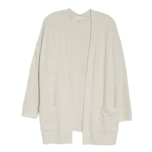 Barefoot Dreams CozyChic Lite Ribbed Edge Cardigan 